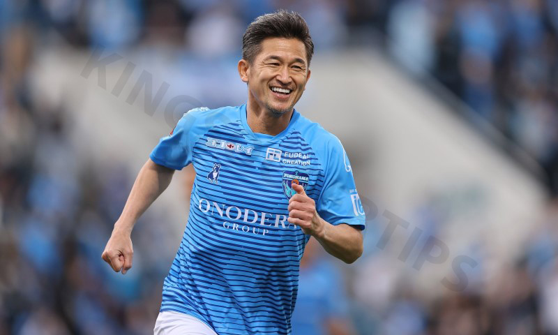 Kazuyoshi Miura is a legend of Japanese football