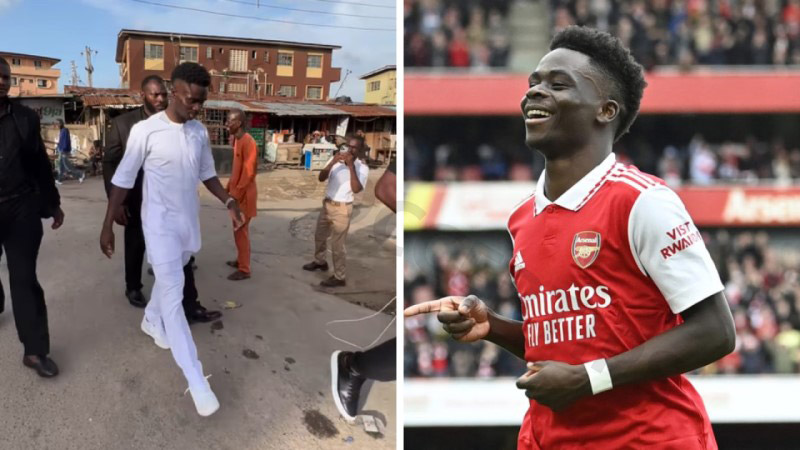 Bukayo Saka is a famous soccer player under 25