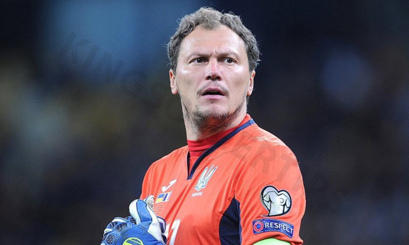 Andriy Valeriyovych Pyatov plays as a goalkeeper for Shakhtar Donetsk