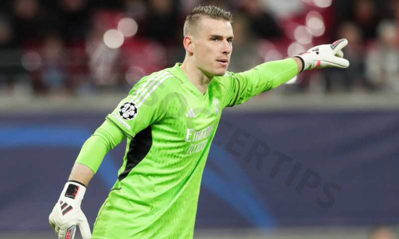 Andriy Lunin is a talented player from Ukraine