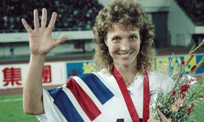 Michelle Akers is an icon and legend in American women's soccer
