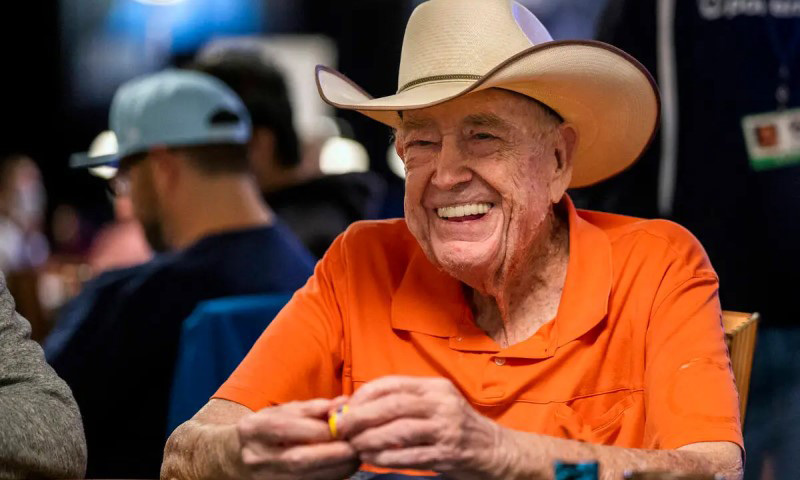 Doyle Brunson has over 50 years of poker experience