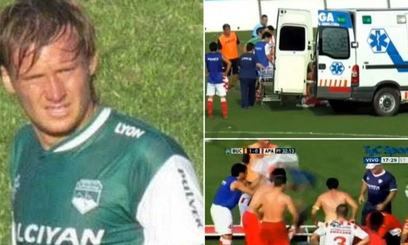 Cristian César Gómez passed away during a match in May 2015
