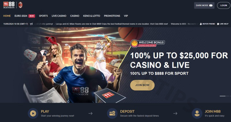 M88 - Bitcoin sports betting sites has many members