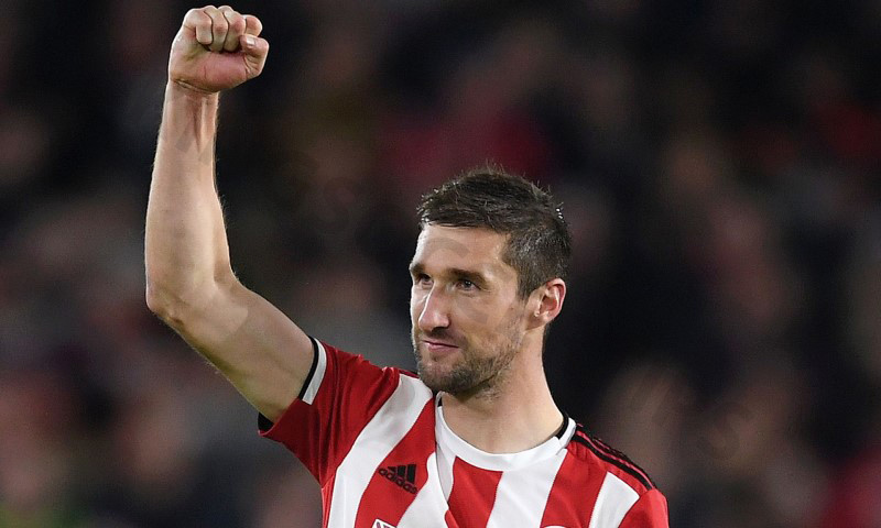 Chris Basham is a central defender for Sheffield United