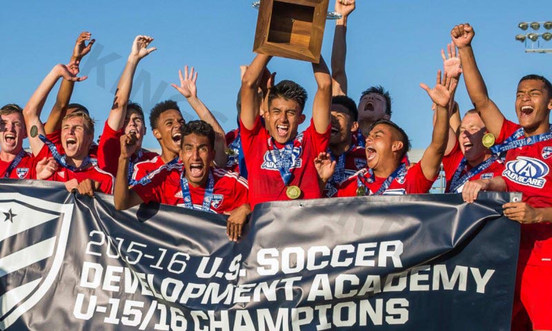 FC Dallas is one of the most famous soccer academies in America