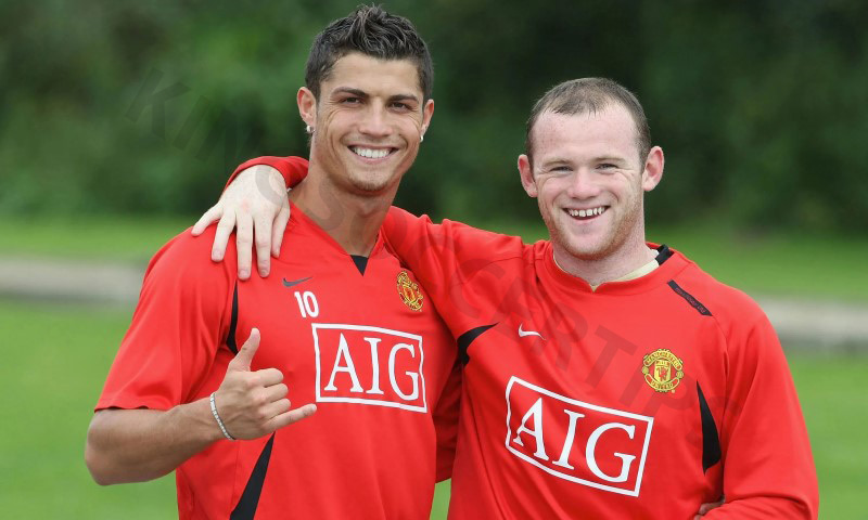 Wayne Rooney and Cristiano Ronaldo are one of the most perfect attacking couples