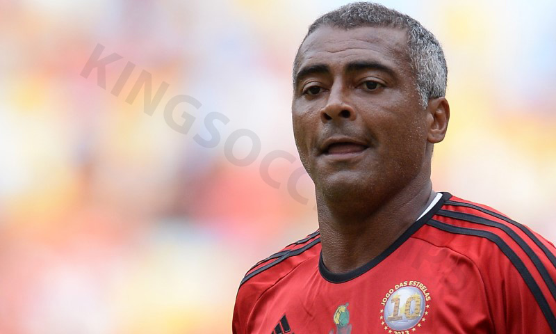 Romario is one of the greatest strikers in the world