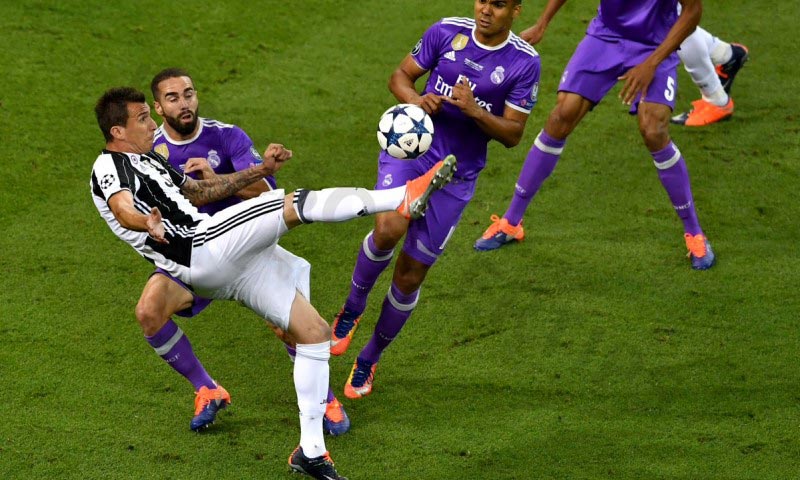 Mario Mandzukic vs Real Madrid