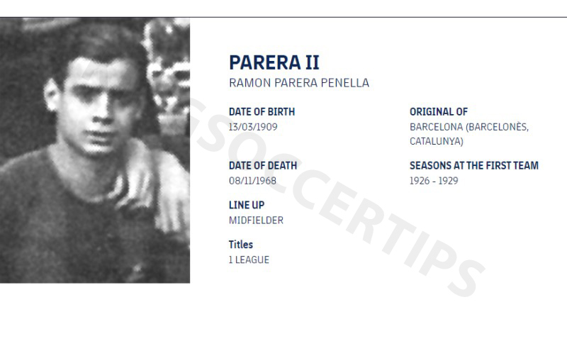 Ramon Perera - Youngest player in Laliga