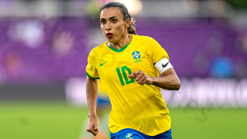 Best football female player: Marta (Brazil)