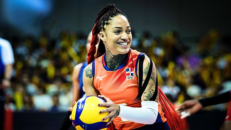 Best volleyball player woman: Brenda Castillo