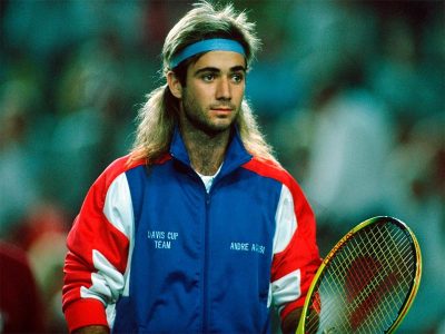 Best male tennis player: Andre Agassi