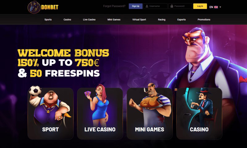 Donbet - Betting site Moldova is loved by many people