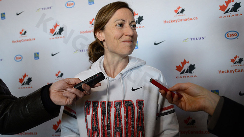 Best woman hockey player: Jayna Hefford