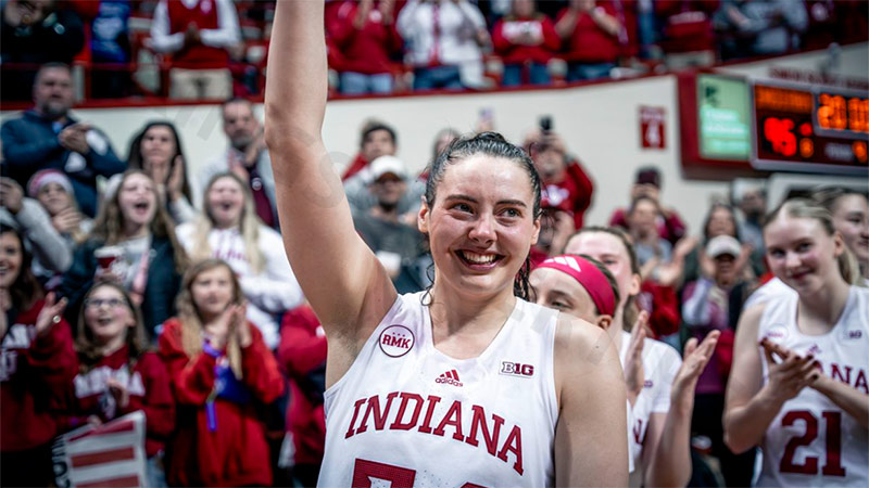 Best basketball female player: Mackenzie Holmes, Indiana
