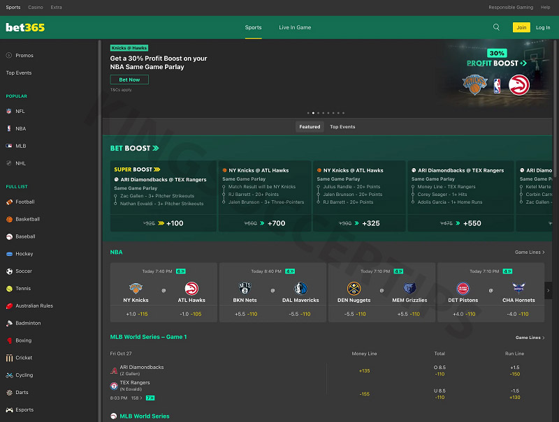 Bet365 - Betting sites Croatia