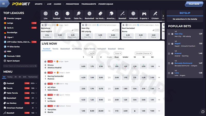 Top sports betting sites Slovakia: PowBet