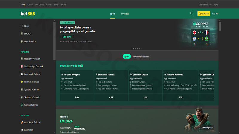 Sport betting sites Venezuela: Bet365