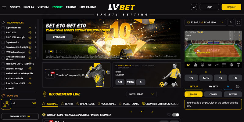 LVBet - Betting sites Hungary