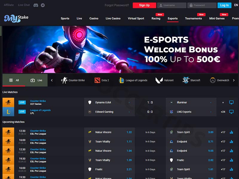 Mystake - Sport betting sites Chile