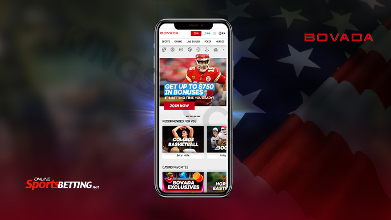 Sports betting apps Texas: Bovada App