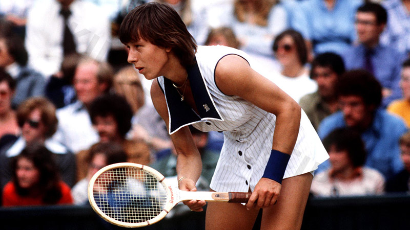 Top 10 tennis players of all time female: Martina Navratilova