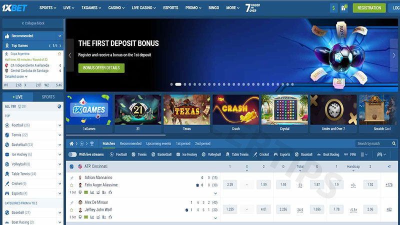 Best betting sites in UAE: 1xBet