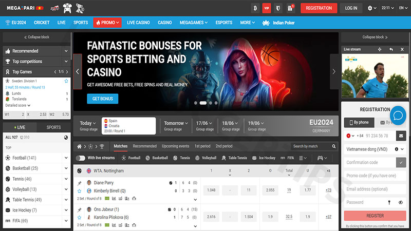 UAE betting sites: MegaPari