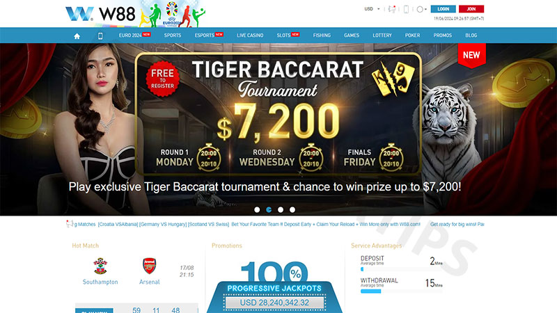 Betting sites Vietnam: W88