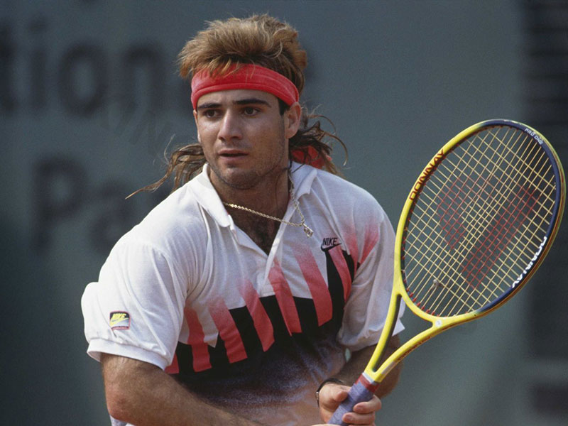 Who is the best tennis player in the world: Andre Agassi