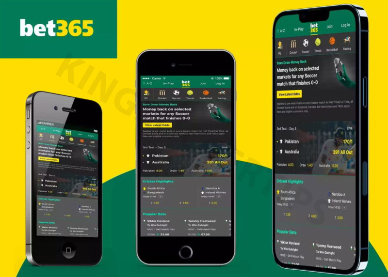 Bet365 - Betting application with the simplest interface