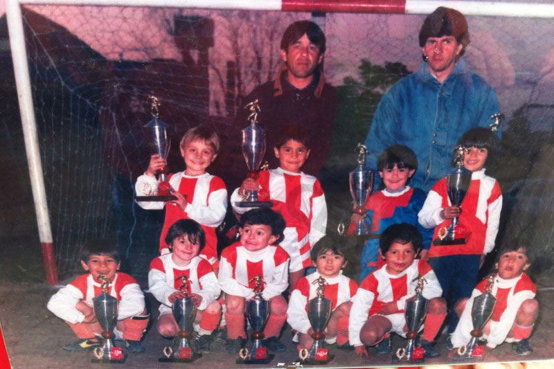 Lionel Messi's first team: Grandoli