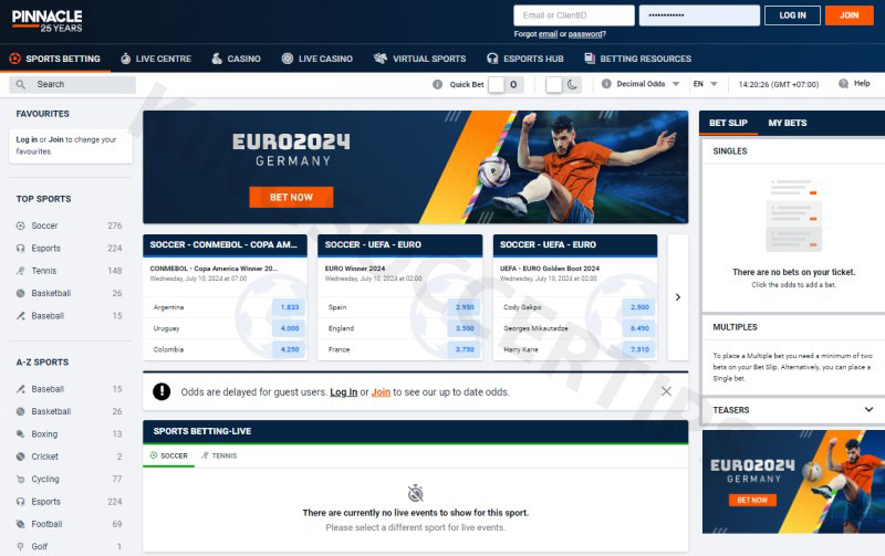 Pinnacle - Spread betting sports sites are safe for everyone