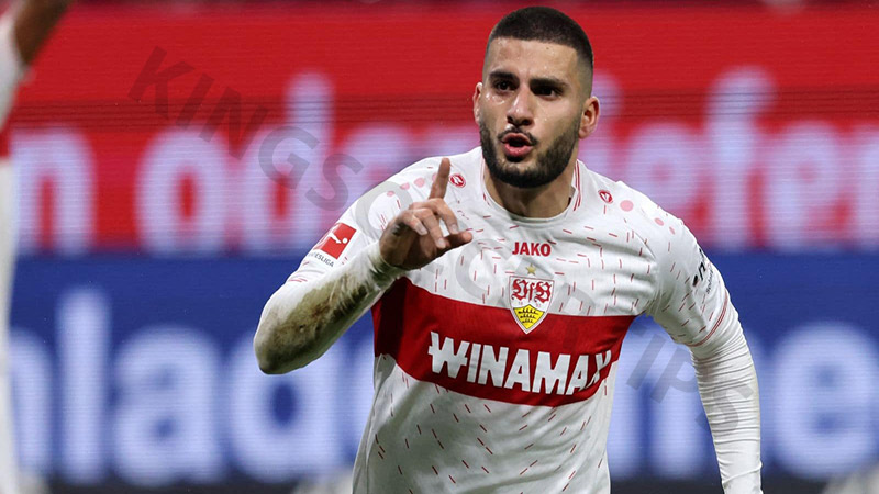 German Bundesliga top goal scorers: Deniz Undav (Stuttgart) - 18 goals