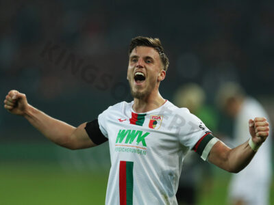 German Bundesliga top goal scorers: Ermedin Demirovic (Augsburg) - 15 goals