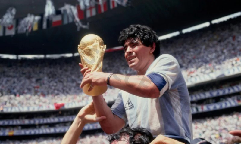 Decode how many world cup did maradona win?