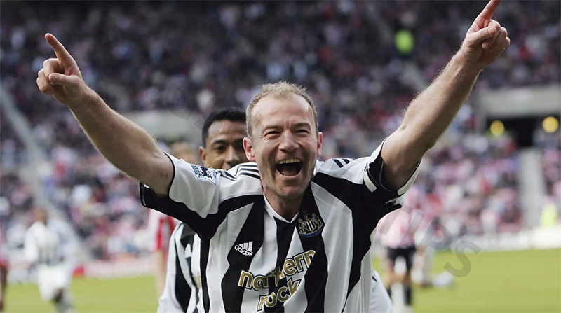 Premier league top scorers all time: Alan Shearer - 260 goals