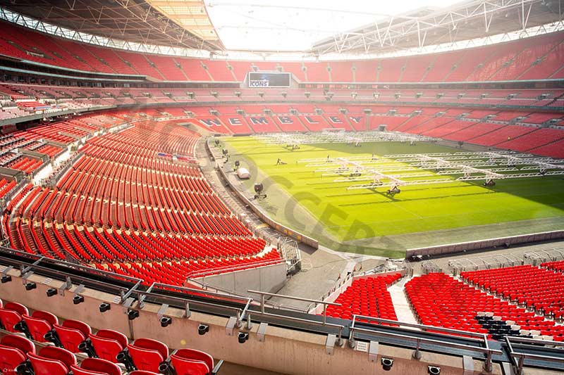 Wembley Stadium - Biggest football stadium in the Premier League