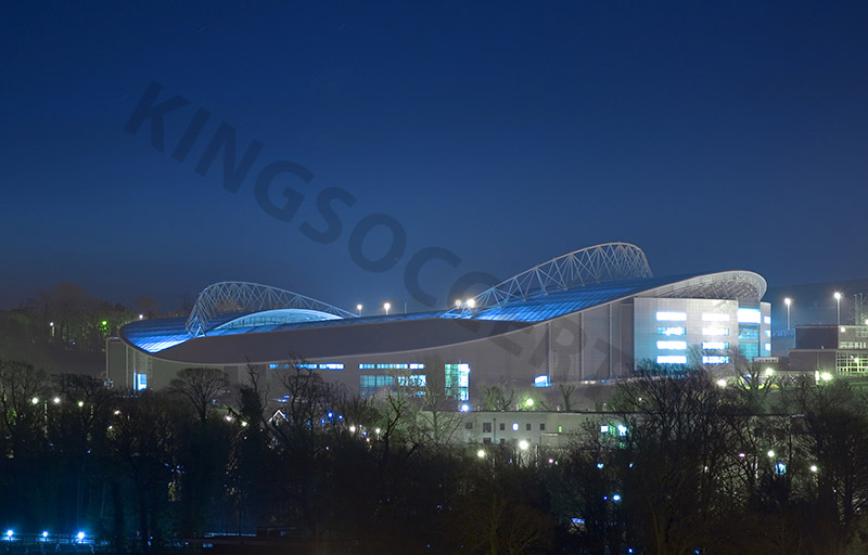 What is the biggest football stadium in the Premier League - Falmer Stadium