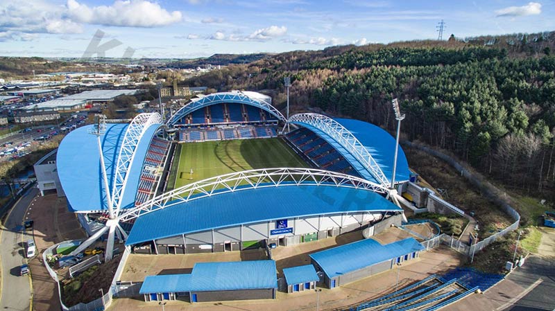 What is the biggest football stadium in the Premier League - John Smith's Stadium