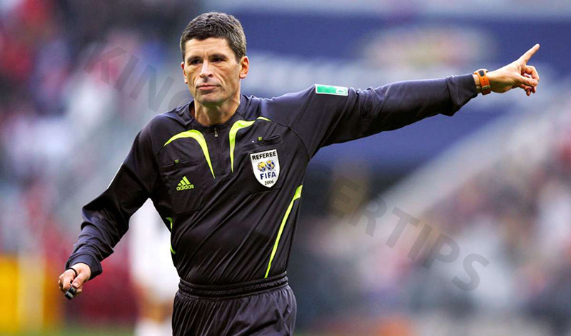 Best football referee in the world​: Markus Merk