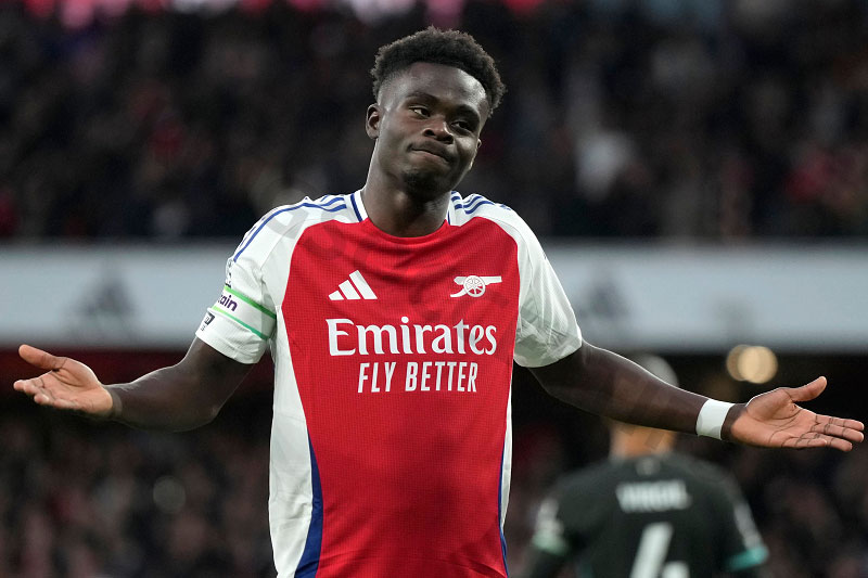 Bukayo Saka - Top ten best young players in the world