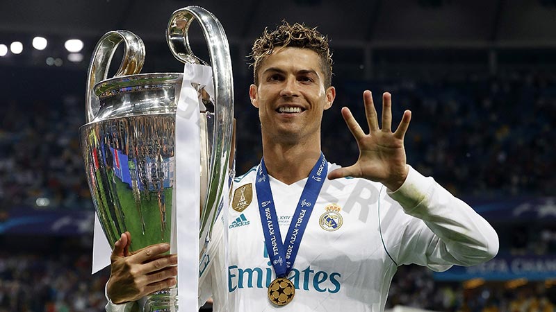 C Ronaldo Champions League titles​