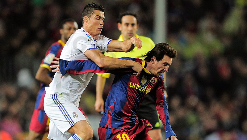 Messi and Ronaldo have never swapped shirts with each other!