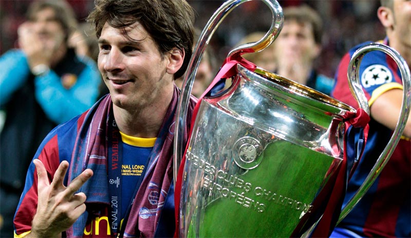 Kỷ lục Champions League của Messi