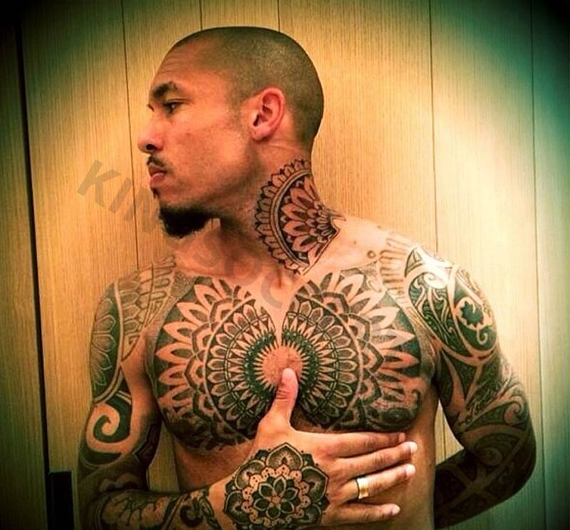 Nigel De Jong - Footballers with the best tattoos​