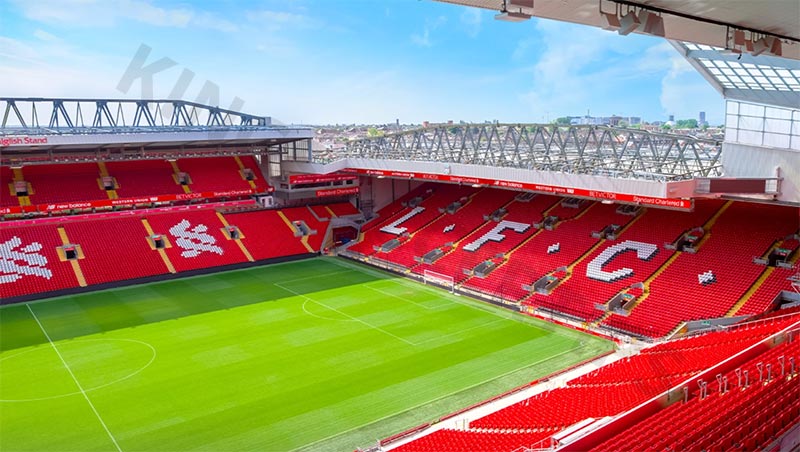 Oldest football stadium in the world: Anfield (Anh - 1884)