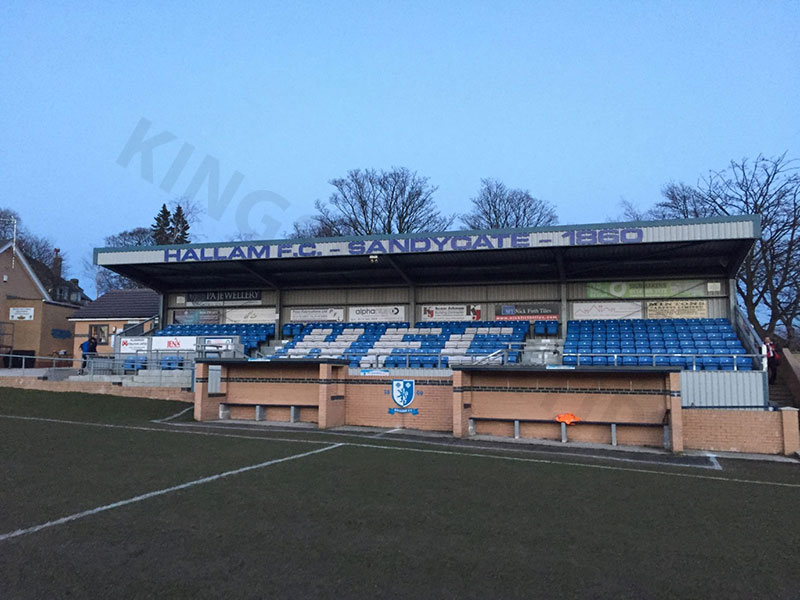 The oldest football stadium in the world: Sandygate Road (England - 1804)