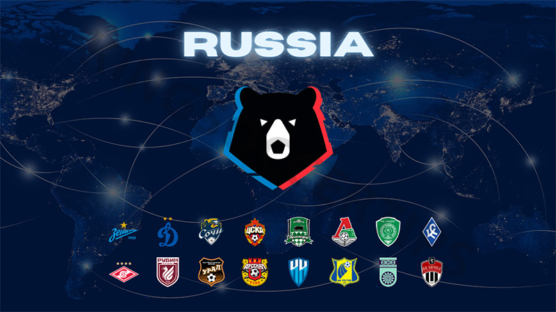 Russian Premier League - Top football leagues in europe